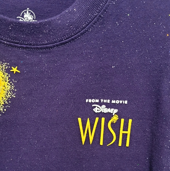 Disney Parks Wish Movie Spirit Jersey I'm A Star Kids Size 14 Kids/jr - Picture 5 of 10